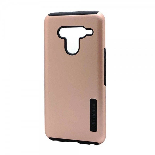 Wholesale Ultra Matte Armor Hybrid Case for LG Stylo 6 (Rose Gold)